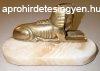 Régi retró vintage egyiptomi réz szfinx szobor levélnehezék