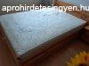 140x200cm borovi fenyő, ágyneműtartós ágy matraccal