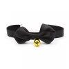 Fekete nyakkendő csengővel