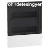 Schneider RESI9 MP Kiselosztó, füstszínű átlátszó ajtó, süll