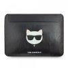 Karl Lagerfeld Choupette Head Embossed fekete laptop táska 1