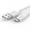USB-Mikro USB-kábel UGREEN QC 3.0 2,4A 1m (fehér)