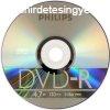 DVD-R47 slim tok 16X (előlapos) Philips